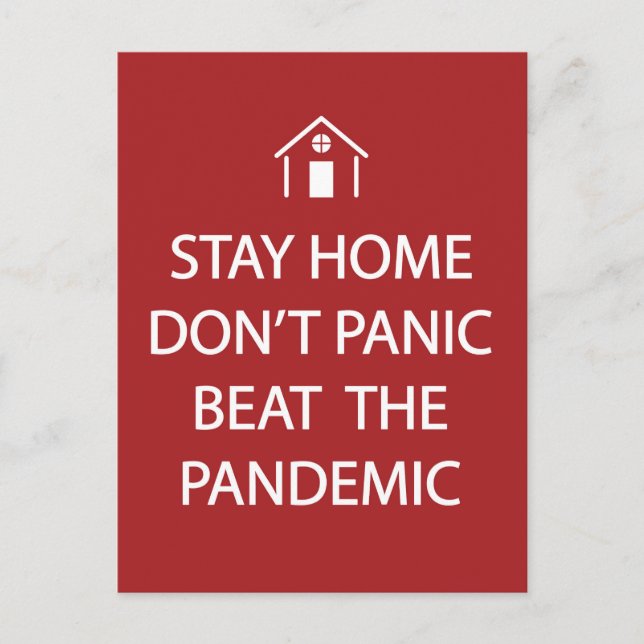 Cartão Postal Cotação para a prevenção da infecção pelo vírus da (Frente)