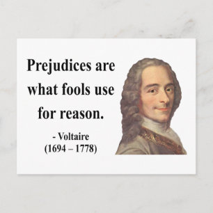 Cartão Postal Cotação Voltaire 4b