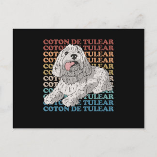 Cartão Postal Coton de Tulear | Proprietário do cão Coton de Tul