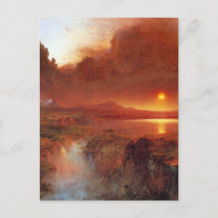 Cartão Postal Cotopaxi, Equador 1, Igreja de Frederick Edwin