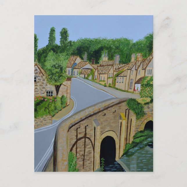 Cartão Postal Cotswolds Inglaterra (Frente)