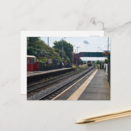 Cartão Postal Cottingley Railway Station, Leeds