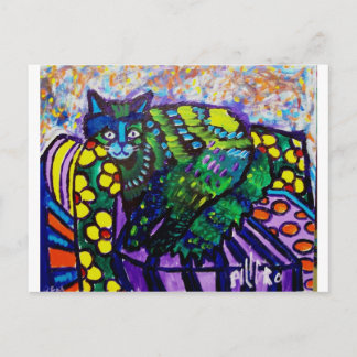 Cartão Postal Couch Kat