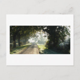 Cartão Postal Country Road em Cheshire