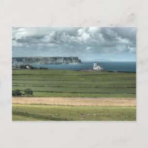 Cartão Postal County Antrim's Coastal Causeway, Irlanda Norte