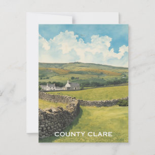 Cartão Postal County Clare Irlanda