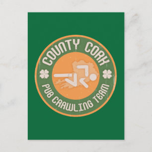 Cartão Postal County Cork Pub Crawling Team