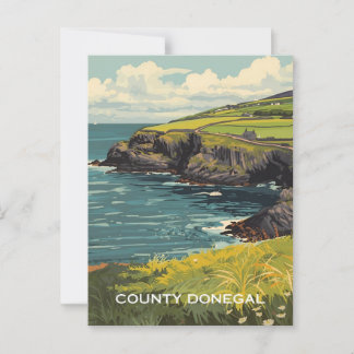 Cartão Postal County Donegal Irlanda