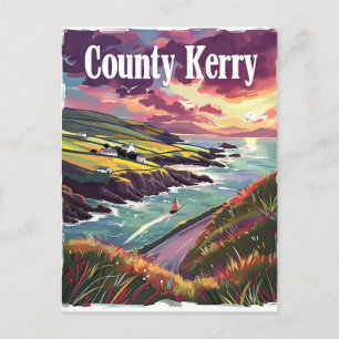 Cartão Postal County Kerry Irlanda