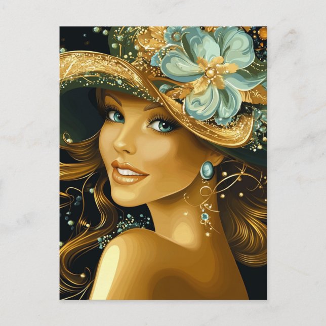 Cartão Postal COUTURA SPARKLE nº 1 (Frente)