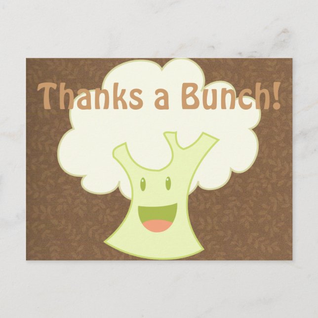 Cartão Postal Couve-flor (Frente)