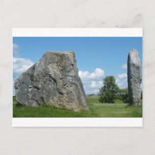 Cartão Postal Cova em Avebury