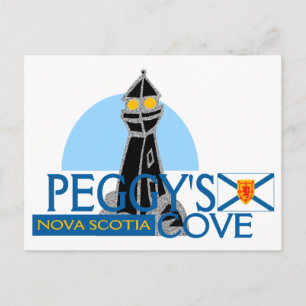 Cartão Postal Cove Nova Escócia da Peggy