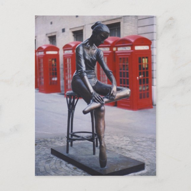 Cartão Postal Covent Garden Dancer (Frente)