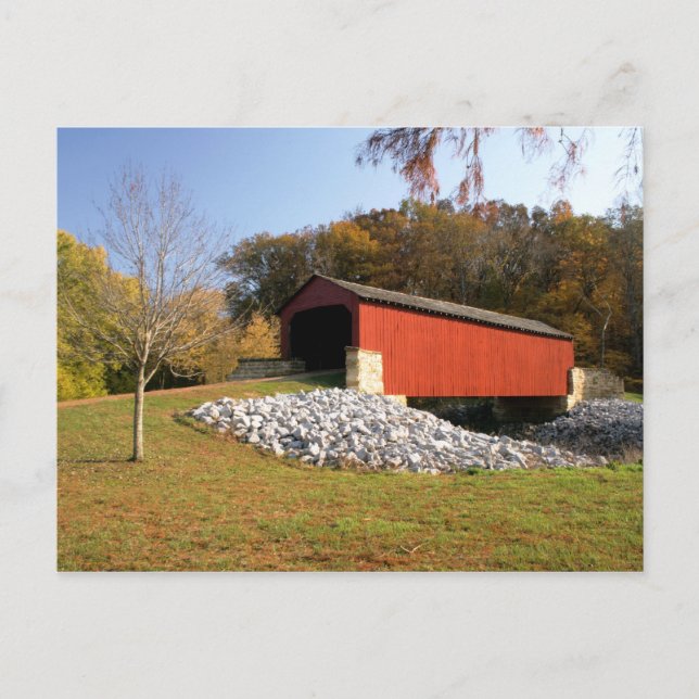 Cartão Postal Covered Bridge (Frente)