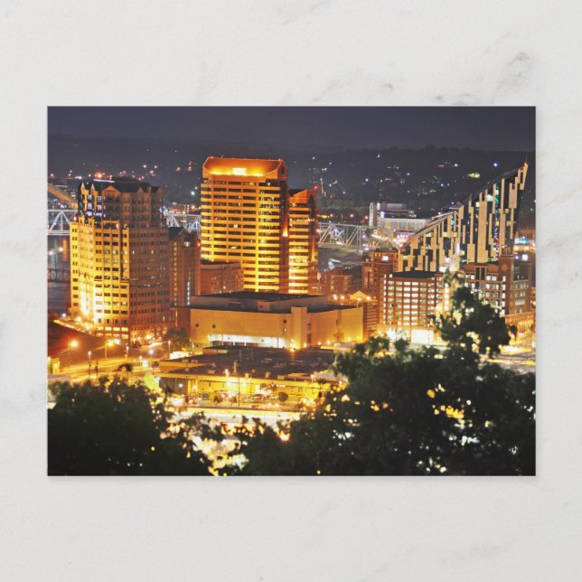 Cartão Postal Covington, Kentucky, EUA (Frente)