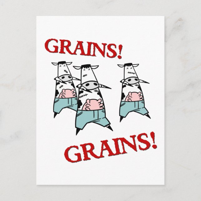 Cartão Postal Cow Zombies (Frente)