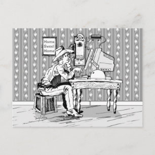 Cartão Postal Cowboy