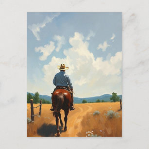 Cartão Postal Cowboy