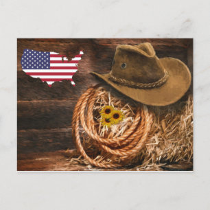 Cartão Postal Cowboy