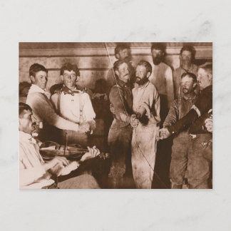 Cartão Postal Cowboy Dance