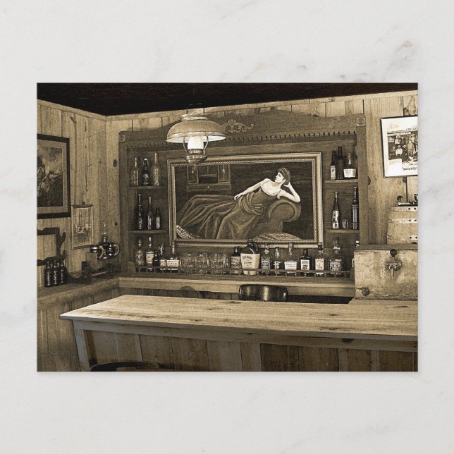 Cartão Postal Cowboy Saloon (Frente)