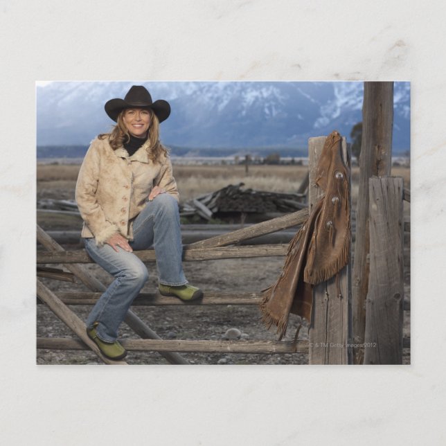 Cartão Postal Cowgirl 3 (Frente)