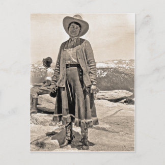 Cartão Postal Cowgirl! Coleção