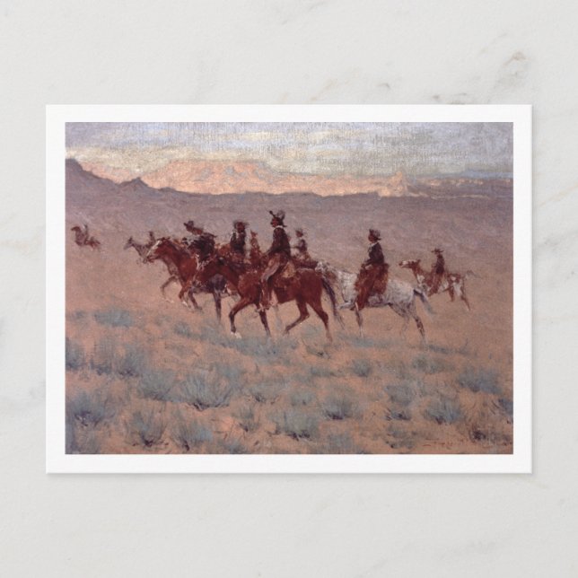 Cartão Postal Cowpunchers (c/c no papel) (Frente)