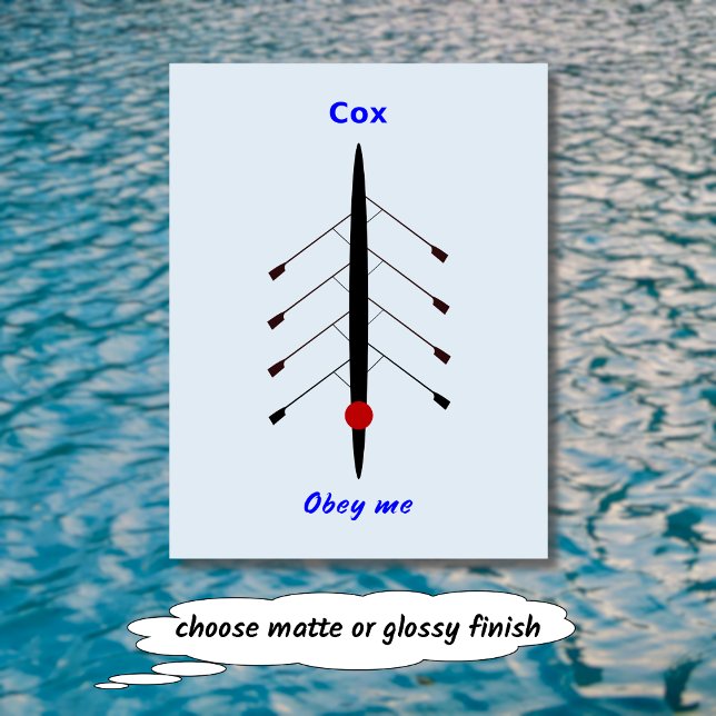 Cartão Postal Cox me obedece esporte (Criador carregado)