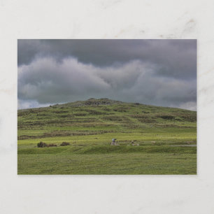 Cartão Postal Cox Tor, Dartmoor, Devon,