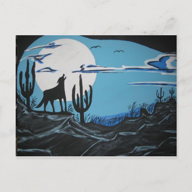 Cartão Postal Coyote (Frente)