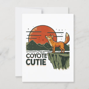 Cartão Postal Coyote bonito