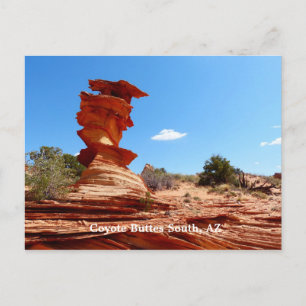 Cartão Postal Coyote Buttes South, AZ Arizona, Formações Rock
