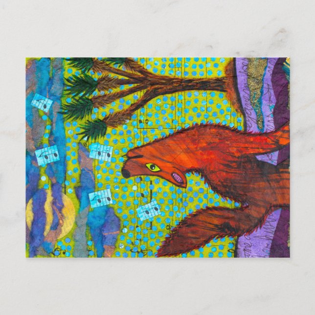 Cartão Postal Coyote Song (Frente)