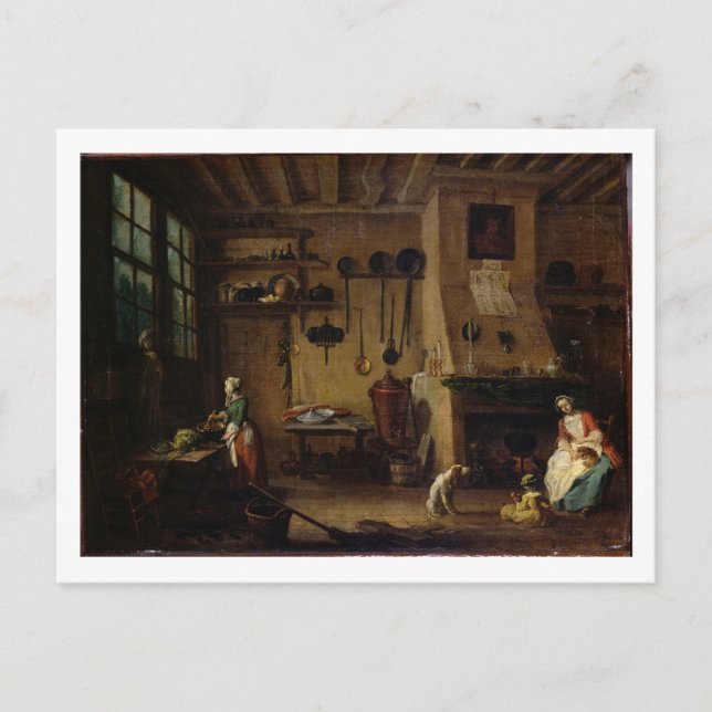 Cartão Postal Cozinha Bourgeois (Frente)