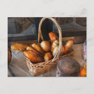 Cartão Postal Cozinha - Comida - Pão - Pão fresco
