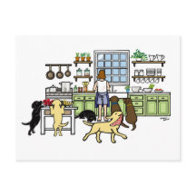 Cozinha de Mãe Labrador