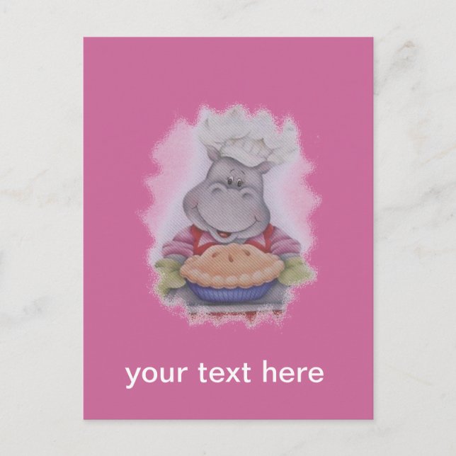 Cartão Postal cozinheiro (Frente)