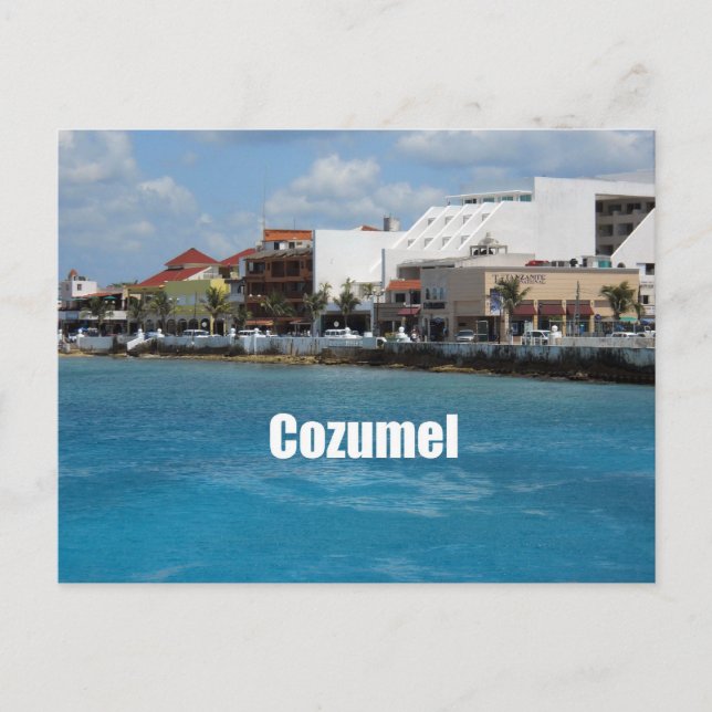 Cartão Postal Cozumel (Frente)