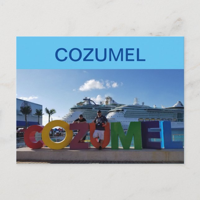 CARTÃO POSTAL COZUMEL (Frente)