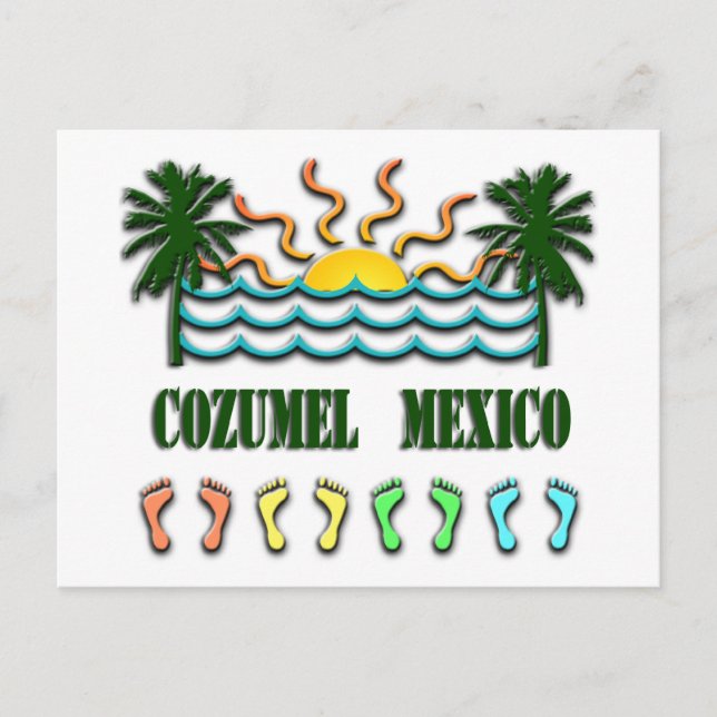 Cartão Postal Cozumel (Frente)