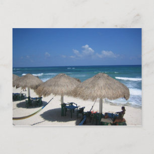 Cartão Postal Cozumel Day At Beach Postcard