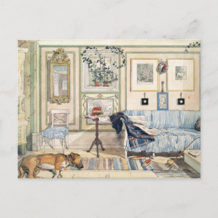 Cartão Postal Cozy Corner, de Carl Larsson