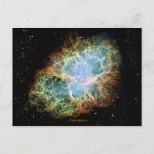 Cartão Postal Crab Nebula
