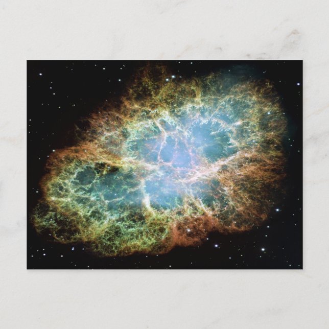 Cartão Postal Crab Nebula (Frente)