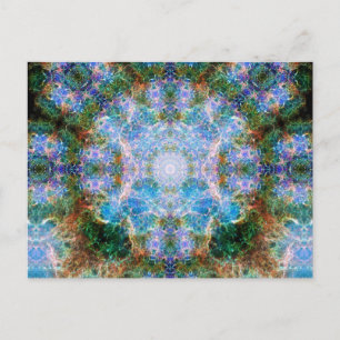 Cartão Postal Crab Nebula Mandala