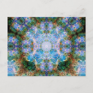 Cartão Postal Crab Nebula Mandala