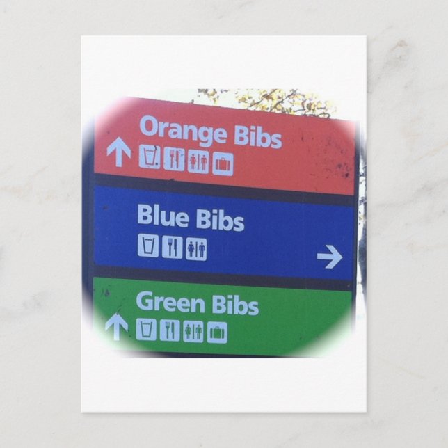 Cartão Postal Crachás da Maratona de NY (Frente)