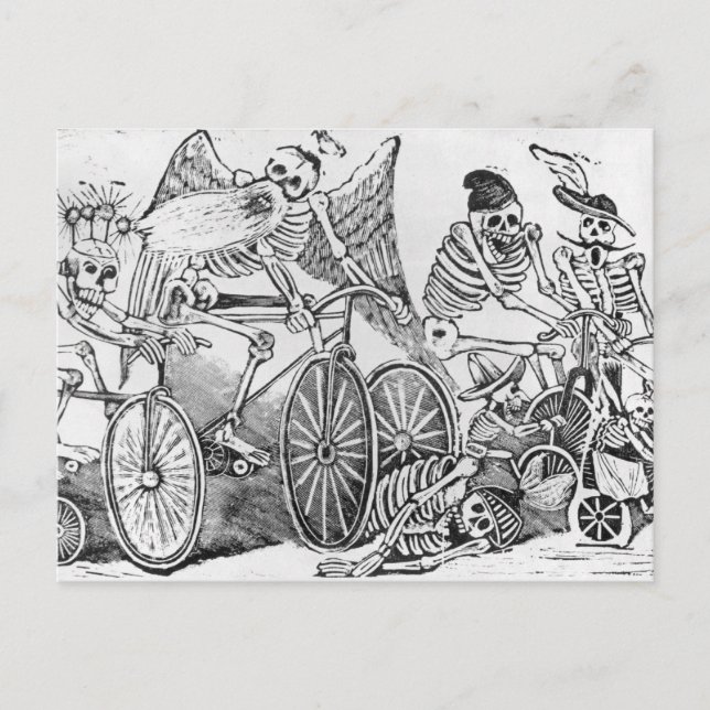 Cartão Postal Cráneo do século 20 (Frente)